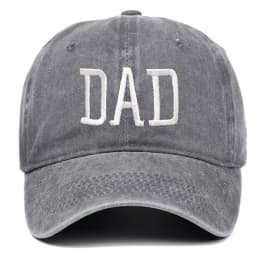 DAD MOM Embroidered Baseball Hat Retro Sports Casual Duck Tongue Hat Sun Hat