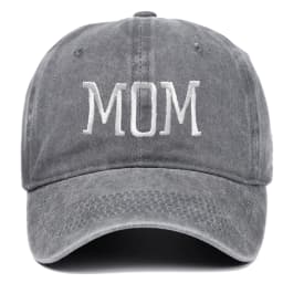 DAD MOM Embroidered Baseball Hat Retro Sports Casual Duck Tongue Hat Sun Hat