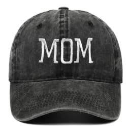 DAD MOM Embroidered Baseball Hat Retro Sports Casual Duck Tongue Hat Sun Hat