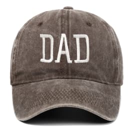 DAD MOM Embroidered Baseball Hat Retro Sports Casual Duck Tongue Hat Sun Hat