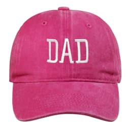 DAD MOM Embroidered Baseball Hat Retro Sports Casual Duck Tongue Hat Sun Hat