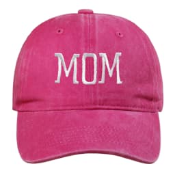 DAD MOM Embroidered Baseball Hat Retro Sports Casual Duck Tongue Hat Sun Hat