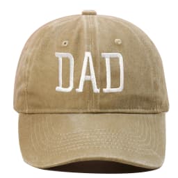 DAD MOM Embroidered Baseball Hat Retro Sports Casual Duck Tongue Hat Sun Hat