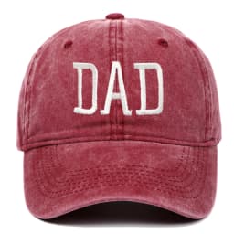DAD MOM Embroidered Baseball Hat Retro Sports Casual Duck Tongue Hat Sun Hat