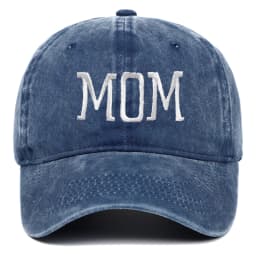 DAD MOM Embroidered Baseball Hat Retro Sports Casual Duck Tongue Hat Sun Hat