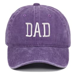 DAD MOM Embroidered Baseball Hat Retro Sports Casual Duck Tongue Hat Sun Hat