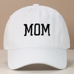 DAD MOM Embroidered Baseball Hat Retro Sports Casual Duck Tongue Hat Sun Hat