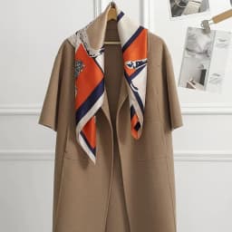 1 pcs 90x90cm Spring and Autumn Korean Version of Large Square Scarf Imitation Silk Scarf Bib All Fashion Headband