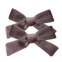 2 PCS Vintage Velvet 3.5 inch hair bow clips Baby Girls fabric piggy tail Hair clips Barrettes Hairpins Kids Hair Accessories