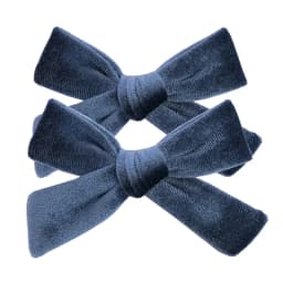 2 PCS Vintage Velvet 3.5 inch hair bow clips Baby Girls fabric piggy tail Hair clips Barrettes Hairpins Kids Hair Accessories