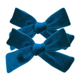 2 PCS Vintage Velvet 3.5 inch hair bow clips Baby Girls fabric piggy tail Hair clips Barrettes Hairpins Kids Hair Accessories