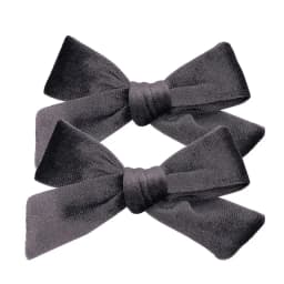 2 PCS Vintage Velvet 3.5 inch hair bow clips Baby Girls fabric piggy tail Hair clips Barrettes Hairpins Kids Hair Accessories
