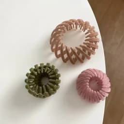 Ponytail Hair Rings Scrunchies HairClips Women Bird Nest Shaped Hairpin Simple Magic Lazy Braider Tool Women Hair Accessories
