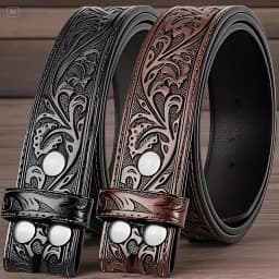 No Buckle Genuine Leather Belt without Automatic Buckle Retro Strap Business Male Belt Body for Women Men Jeans Western Style