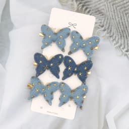 6/12Pcs Colorful Glitter Butterfly Hair Clips Girl Hairpins Barrettes Women Sweet Hair Ornament Fashion Hair Accessories