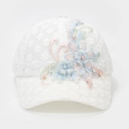 Lace Hollow out Breathable Women's Baseball Cap White Embroidery Elegant Hat