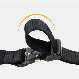 High Quality Outdoor Sport Men Belt Big Size Cloth Fabric Buckle Belt Combat Canvas Belt Outdoor Hunting