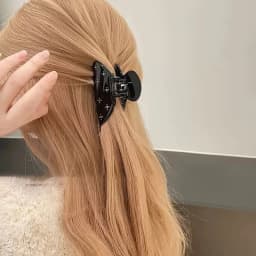 Exquisite Diamond-Studded Hair Clip With Fresh Temperament For Women