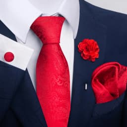 Brand Fashion Luxurious Green Floral Necktie Pocket Square Cufflinks Brooch Set Man Suit Accessories Birthday Present
