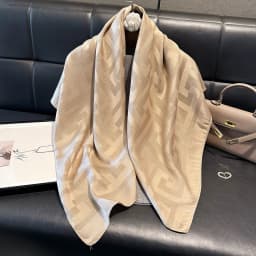 2025 Latest Women Silky Kerchief Shawl Bufanda Fashion Jacquard Scarf Ethnic Travel Scarves Printed Decorative Sun Protection