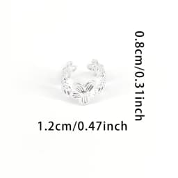 40pcs Hair Braid Rings Clips Dread Locks Hair Braiding Metal Quincunx Hollow Hair Rings for DIY Wig Dreadlocks Accessories