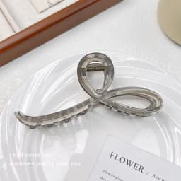 Elegant Jelly Color Bow Hair Claw For Women Girls Sweet Hair Ornament Back Headband Hair Clips Hairpin Fashion Hair Accessories