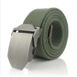 Men&women Canvas Belt Solid Alloy Buckle Luxury Jeans Belts For Men Vintage Tactical Belt Military Nylon Strap Male
