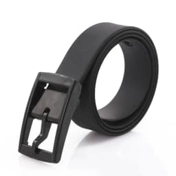 Silicone Belt Square Pin Buckle Belts for Jeans Pants Chic Metal free Waistband Luxury Brand Design