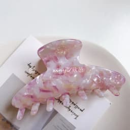 New Retro Korean Acetate Hair Claw Large Crab Hair Clips Shark Clip Simple Hairpin Fashion Hair Accessories for Woman Girls