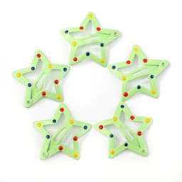 2/10Pcs Silver Star Y2K BB Hair Clips Women Grils Cute Metal Star Hair Clips Side Barrettes Hair Accessories Headwear
