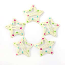 2/10Pcs Silver Star Y2K BB Hair Clips Women Grils Cute Metal Star Hair Clips Side Barrettes Hair Accessories Headwear