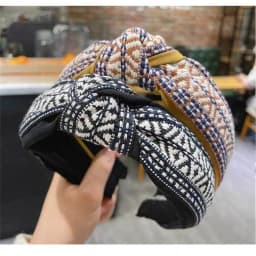 Knotted Wide Hairbands For Women Girl Headbands Fashion Fabric Hair Bands Female Bohemia Hair Hoop Hair Accessories Gift