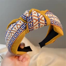 Knotted Wide Hairbands For Women Girl Headbands Fashion Fabric Hair Bands Female Bohemia Hair Hoop Hair Accessories Gift