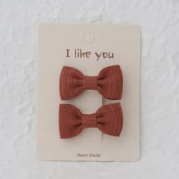 Cute Handmade Children's Hair Clips, Lovely Headwear, Trendy Baby Hair Accessories, Full coverage fabric Hairpin Bows for Girls