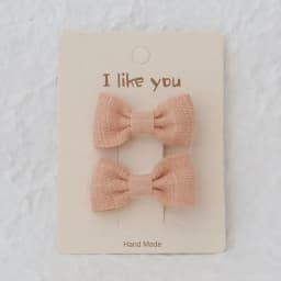 Cute Handmade Children's Hair Clips, Lovely Headwear, Trendy Baby Hair Accessories, Full coverage fabric Hairpin Bows for Girls