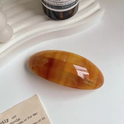 Women's Spoon Hair Clip Spring Clip Top Korean Acetic Acid Hair Clip Hair Claws Accessories Simple Headpiece