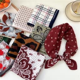 65*65cm Headband Hairband Bandanas Hair Scarf Square Scarf Hairscarf Headscarf Turban Shawl Wrap