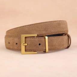 Factory Women's Leather Belt with Needle Buckle Suede Waist Belt Cowhide Versatile Decoration Jeans Waist Belt