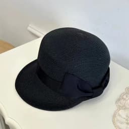 Elegant Straw Hat Women Summer Beach Ladies Casual Long Duck Bowknot Hat Breathable Fashion Sun Hats For Female Equestrian Hat