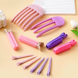 Set Fluffy Hairpin Curling Bangs Clips Hair Roots Volumizing Hair Clips Women Curling Fixed Shape Fashion Volume Hair Roller