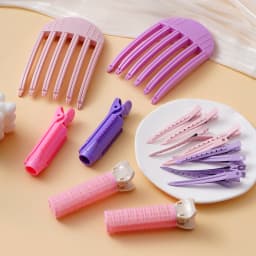Set Fluffy Hairpin Curling Bangs Clips Hair Roots Volumizing Hair Clips Women Curling Fixed Shape Fashion Volume Hair Roller