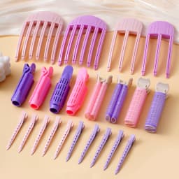 Set Fluffy Hairpin Curling Bangs Clips Hair Roots Volumizing Hair Clips Women Curling Fixed Shape Fashion Volume Hair Roller