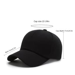 Unisex Hat Plain Curved Sun Visor Hat Outdoor Dustproof Baseball Solid Color Fashion Adjustable Leisure Caps Men Women
