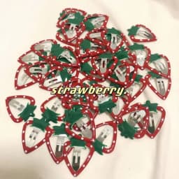 Hot Sweetly Strawberry Fruit BB Hair Claw Side Clips for Women Girls Kids Child Hairpin Gift Hair Accessories Headwear Ornament