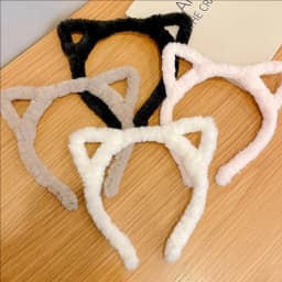 Plush Cat Ear Lolita Headbands Girls Cartoon Furry Hair Bands Hoop Women Cosplay Costume Party Headwear Korean Hair Accessories