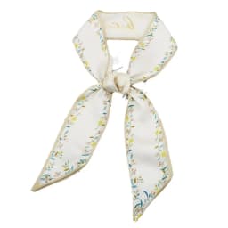 Romantic flower season pastoral silk scarf tied for Women, Lightweight Versatile Bandana Style, Daily Office Party Vacation Boho
