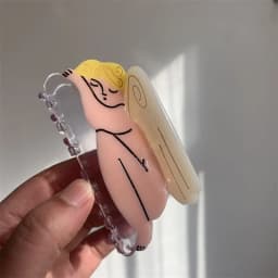 1 Pcs women's Hair claws Flower Snail Angel Cute Personalized Versatile Hair grabs High Quality Luxury Brand Hair Accessories
