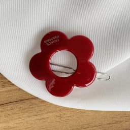 Cute little flower~Korean France's small bangs clip French minimalist edge clip with broken hair clip looks great
