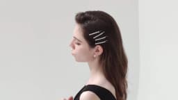 Delicate Rhinestone Sparkling Hair Clip Fashion Bangs Side Clip For Women Daily Girls Hair Accessories As Gifts