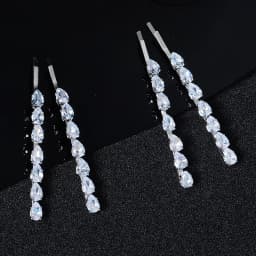 Delicate Rhinestone Sparkling Hair Clip Fashion Bangs Side Clip For Women Daily Girls Hair Accessories As Gifts